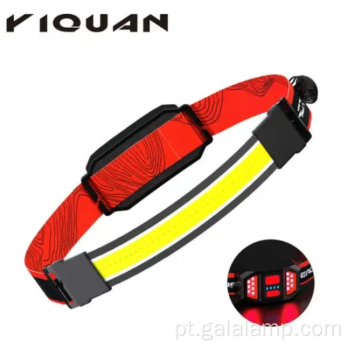 Faróis de LED recarregáveis à prova d'água